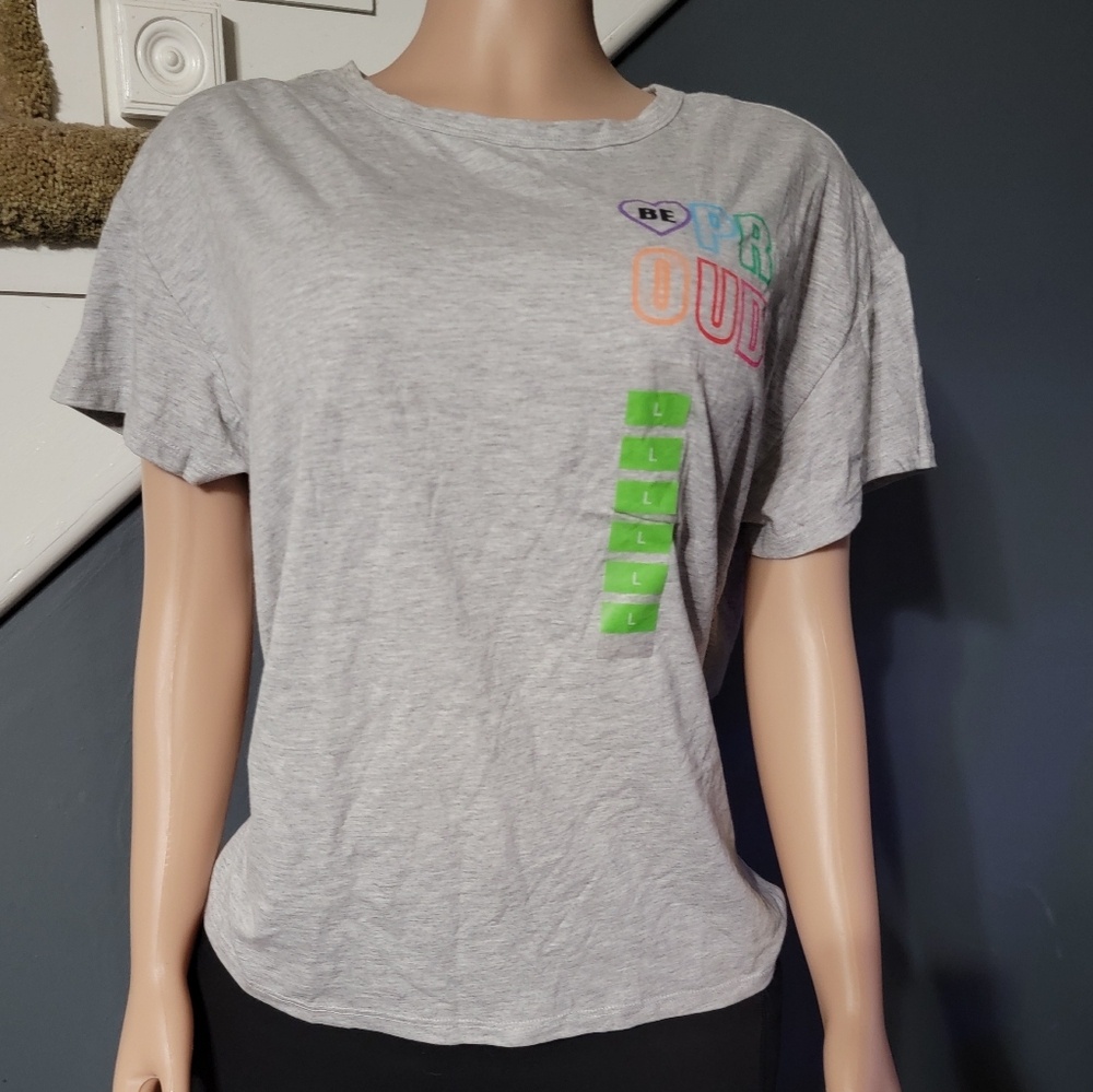 Be Proud Gray Women's Tee